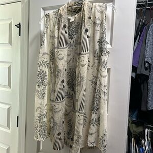 Coldwater Creek Scarf like Vest